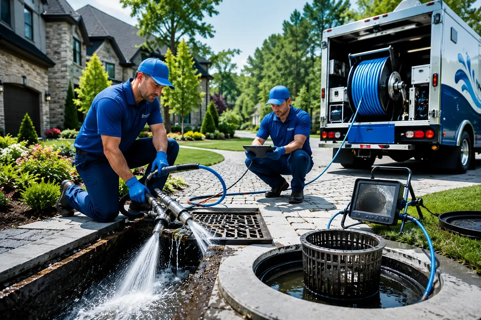 Local outdoor drain cleaning professionals in Hallsville, MO