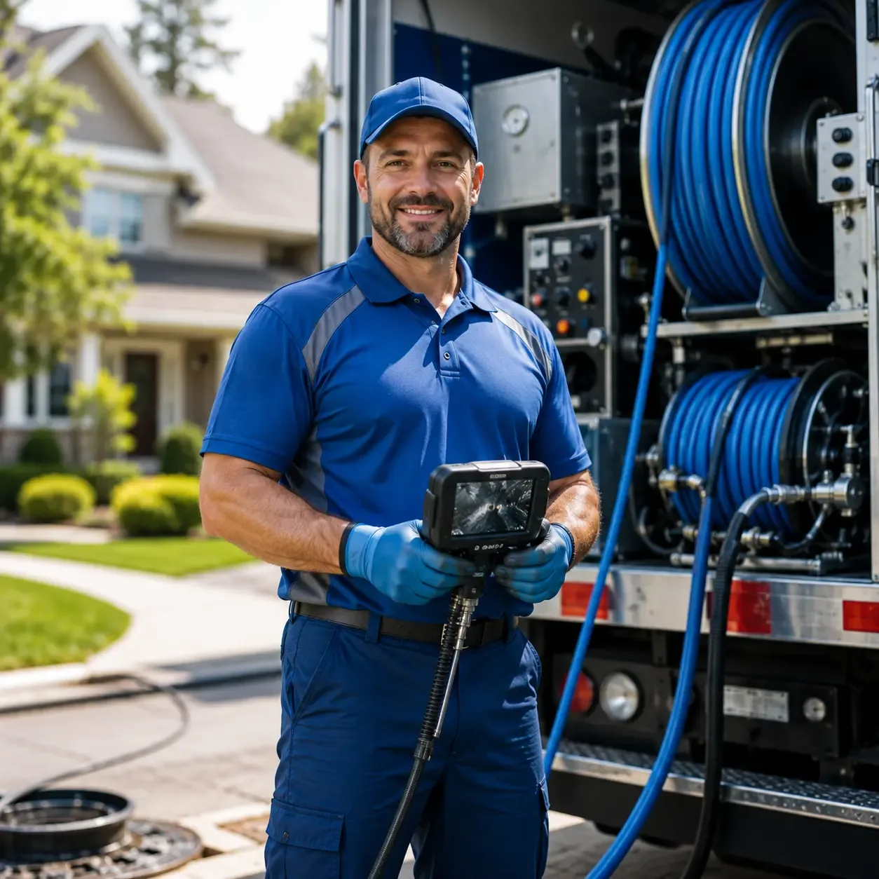 Local outdoor drain cleaning specialists in Hallsville, MO